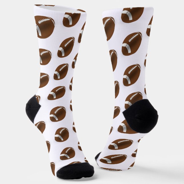 Chaussette Motif de football (Angulaire)
