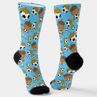 Chaussette Motif de la noix de football