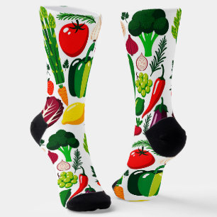 Chaussette Motif de légume
