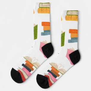 Chaussette Motif de livre