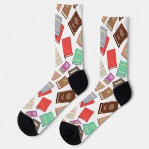 Chaussette Motif de livre