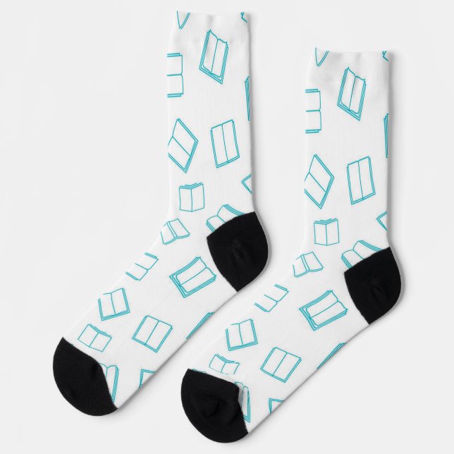 Chaussette Motif de livre (Gauche)