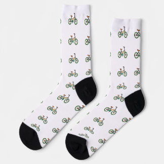 Chaussette motif de logo Funky Bicycle Crew