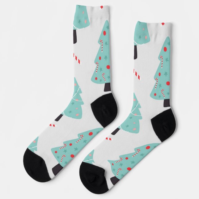 Chaussette Motif de Noël (Gauche)