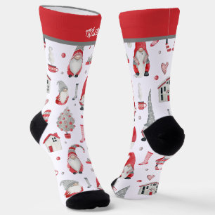 Chaussette Motif de Noël personnalisé