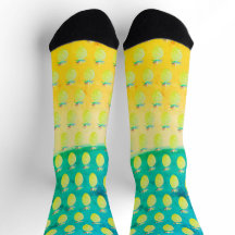 Motif de plage d'ananas hawaïen