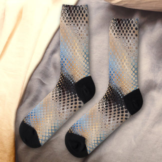 Chaussette Motif de points d'art Abstrait moderne