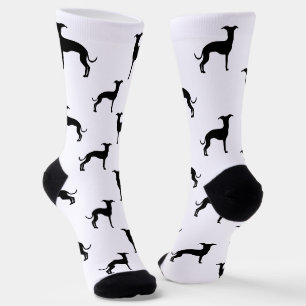 Chaussette Motif de silhouette d'Iggy noir (ou de toute autre