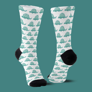 Chaussette Motif de stégosaure dinosaure