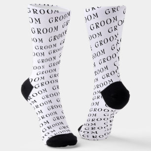 Chaussette Motif de typographie moderne de chambre