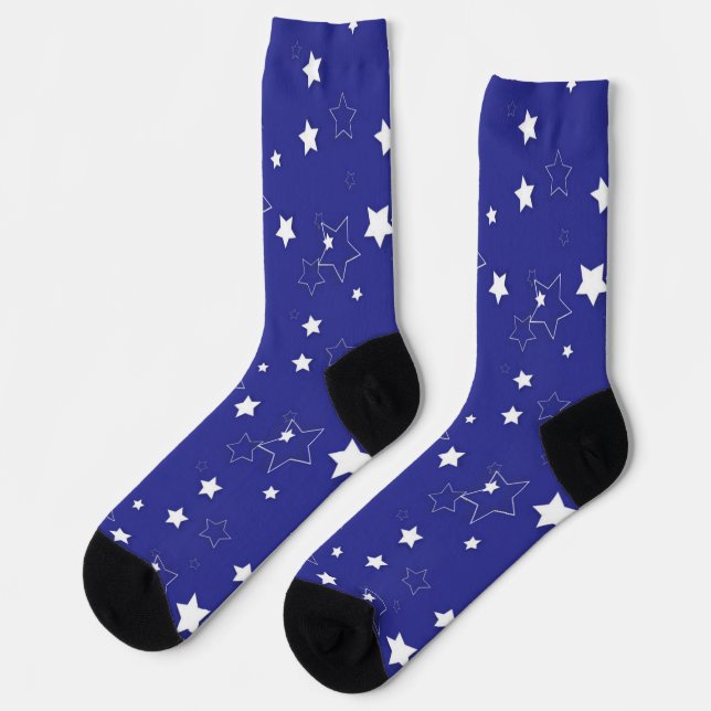 Chaussette Motif d'étoiles (Gauche)