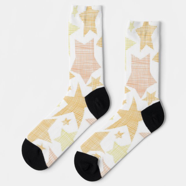 Chaussette Motif d'étoiles (Gauche)