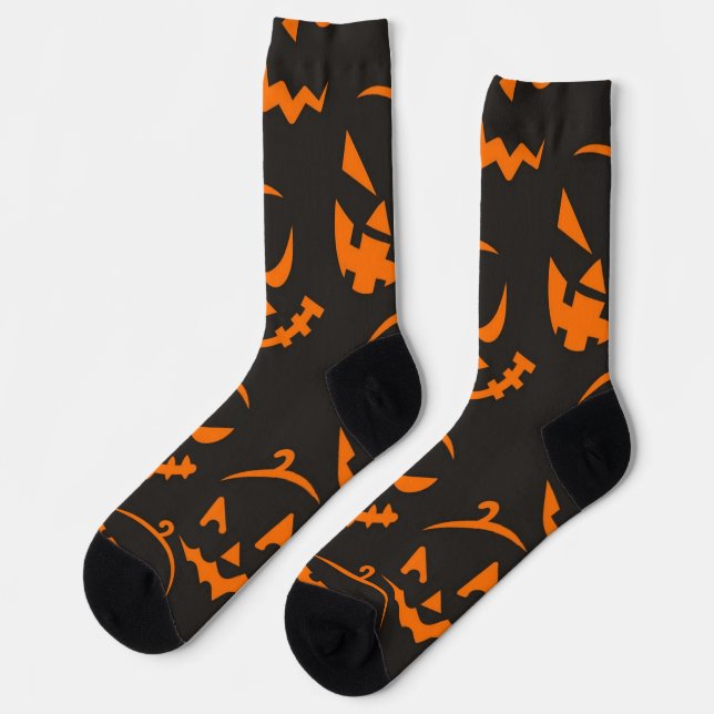Chaussette Motif d'Halloween (Gauche)
