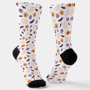 Chaussette Motif d'Halloween pour enfants amusants