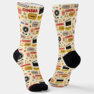 Chaussette Motif du cinéma