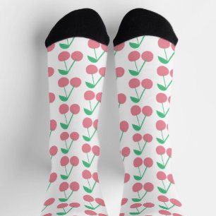 Chaussette Motif du marché des fruits de cerises