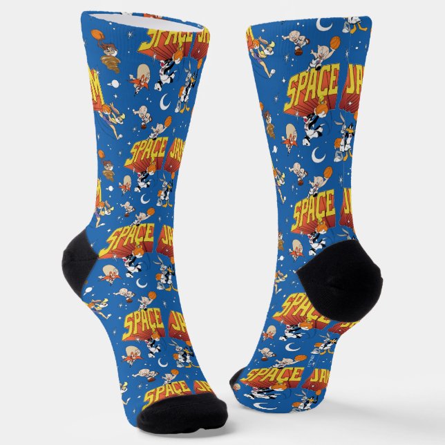 Chaussette Motif Espace Extérieur SPACE JAM™ TUNE SQUAD™ (Angulaire)