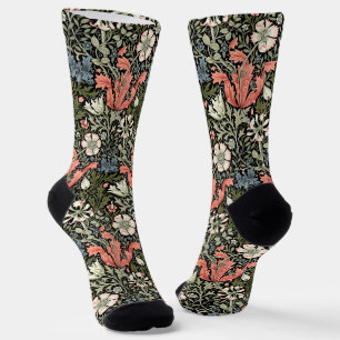 Chaussette Motif floral vintage Compton de William Morris