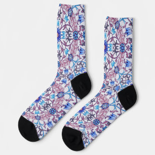 Chaussette Motif floral vintage, William Morris