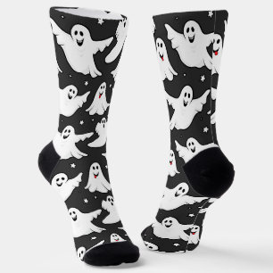 Chaussette Motif Ghost mignon