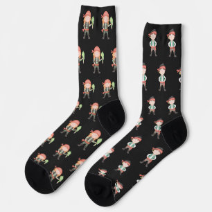 Chaussette Motif inégal des pirates