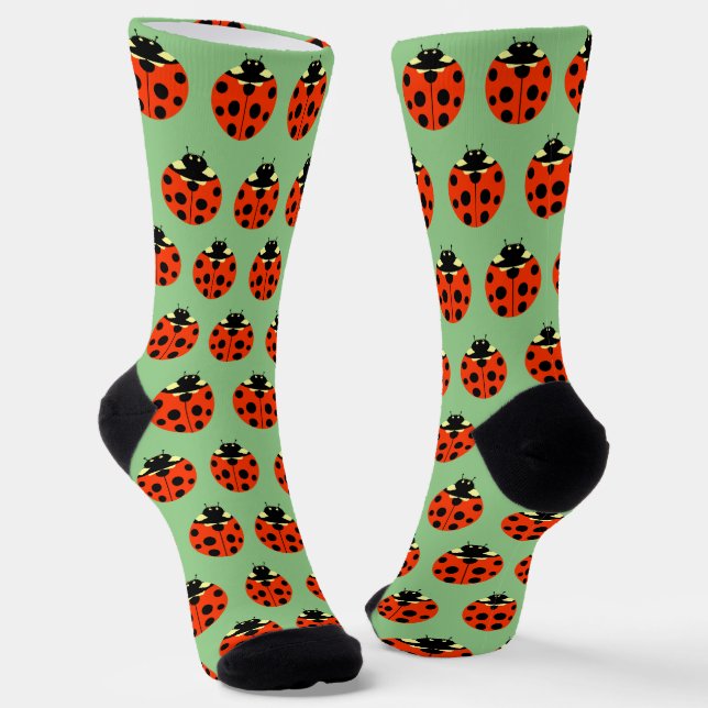 Chaussette Motif Ladybug (Angulaire)