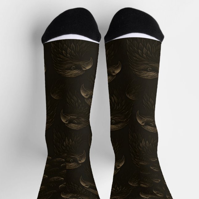Chaussette Motif Majestic Eagle Head (Haut)