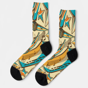 Chaussette Motif musical