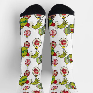 Chaussette Motif ornemental vintage Grinch