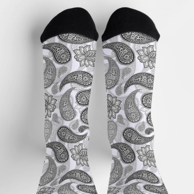 Chaussette Motif Paisley  (Haut)