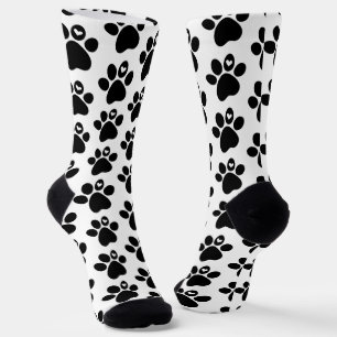 Chaussette Motif Paw Cat