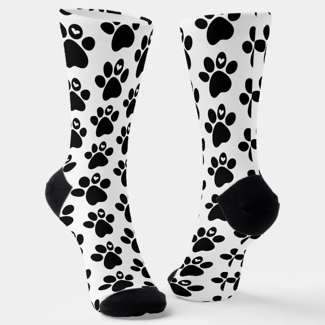 Chaussette Motif Paw Cat (Angulaire)