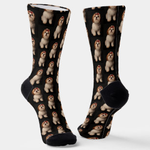 Chaussette Motif photo pour animaux familiers personnalisé