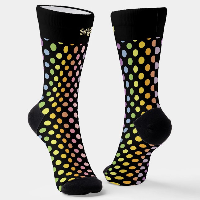 Chaussette Motif Pois Rainbow (Angulaire)