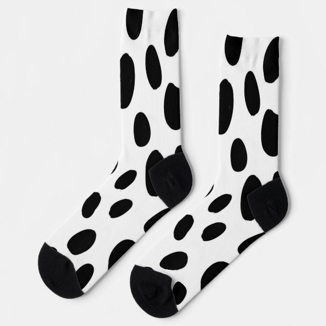 Chaussette motif poster de animal (Gauche)