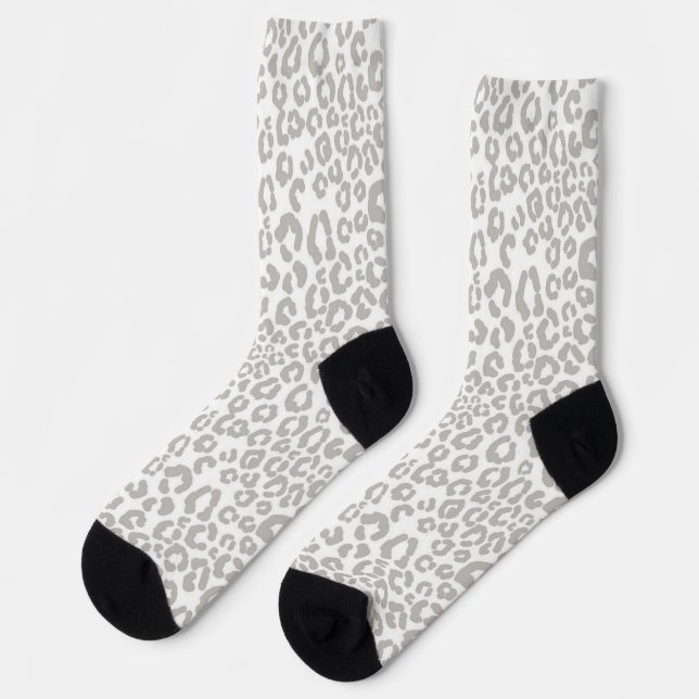 Chaussette motif poster de animal (Gauche)