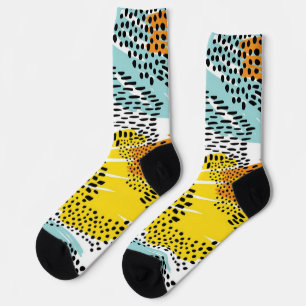 Chaussette motif poster de animal