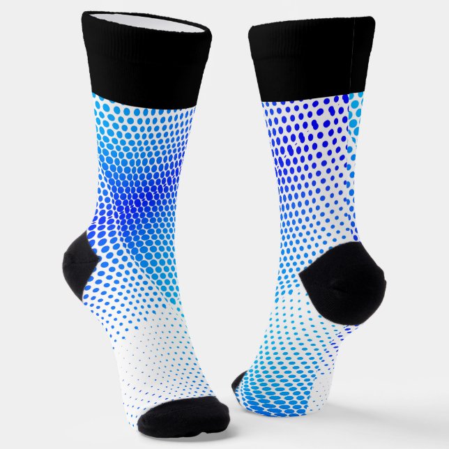 Chaussette Motif rayé à points (Angulaire)