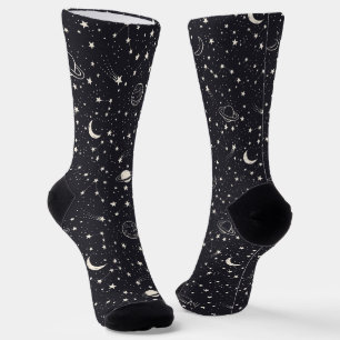 Chaussette Motif Stars & Planètes