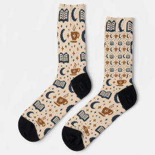 Chaussette Motif tricot jacquard personnalisé Cozy