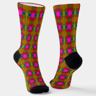 Chaussette Motif unique coloré