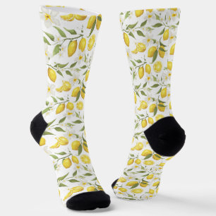 Chaussette Motif vintage Lemon Tree