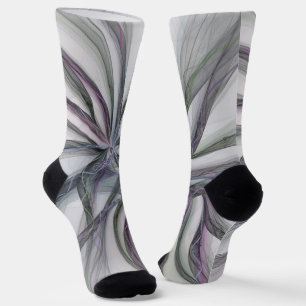 Chaussette Motifs de filigrane Abstrait Moderne Balançant Fra