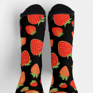 Chaussette Motifs de fraises