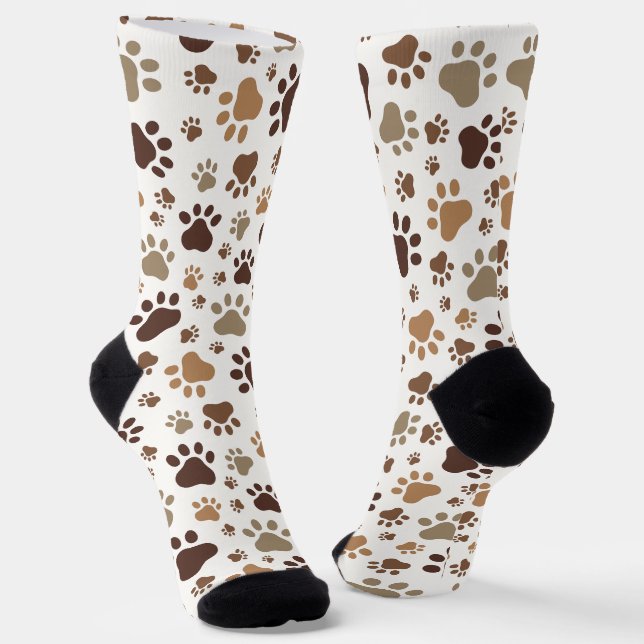 Chaussette Muddy Paw Print Socks (Angulaire)