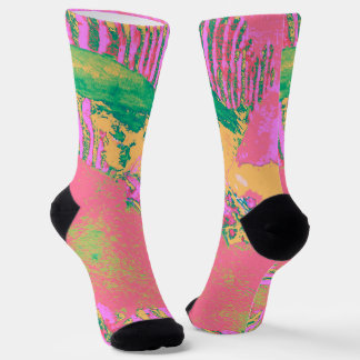 Chaussette Mulberry Abstrait