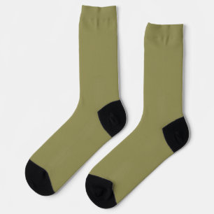 Chaussette Murugi Wear Mossy Gold  Écologique de Luxe