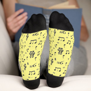Chaussette Musical Noir