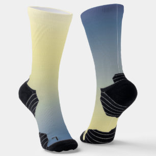 Chaussette MVB Ombre bleu jaune