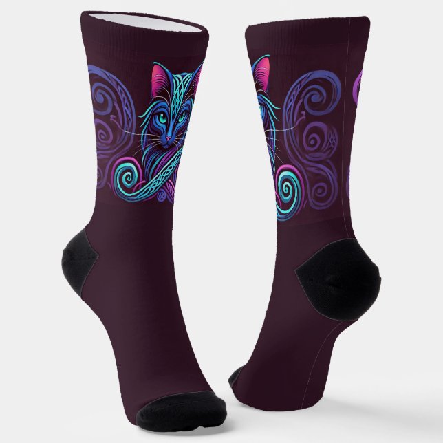 Chaussette Mystic Fluffy Kitty (Angulaire)